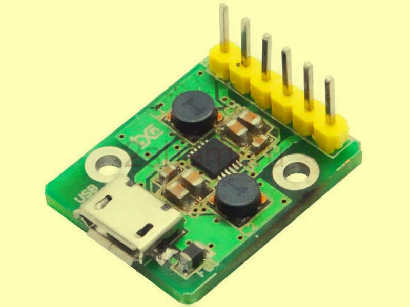 Миниатюрный преобразователь от USB на 2 напряжения