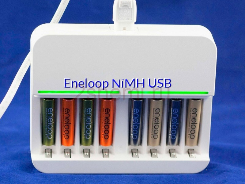 Быстрое зарядное устройство для Eneloop NiMH от USB
