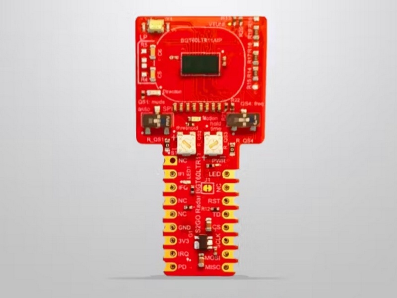 Радар Shield2Go определяющий направление и скорость движения arduino-radar-bgt60 (1)