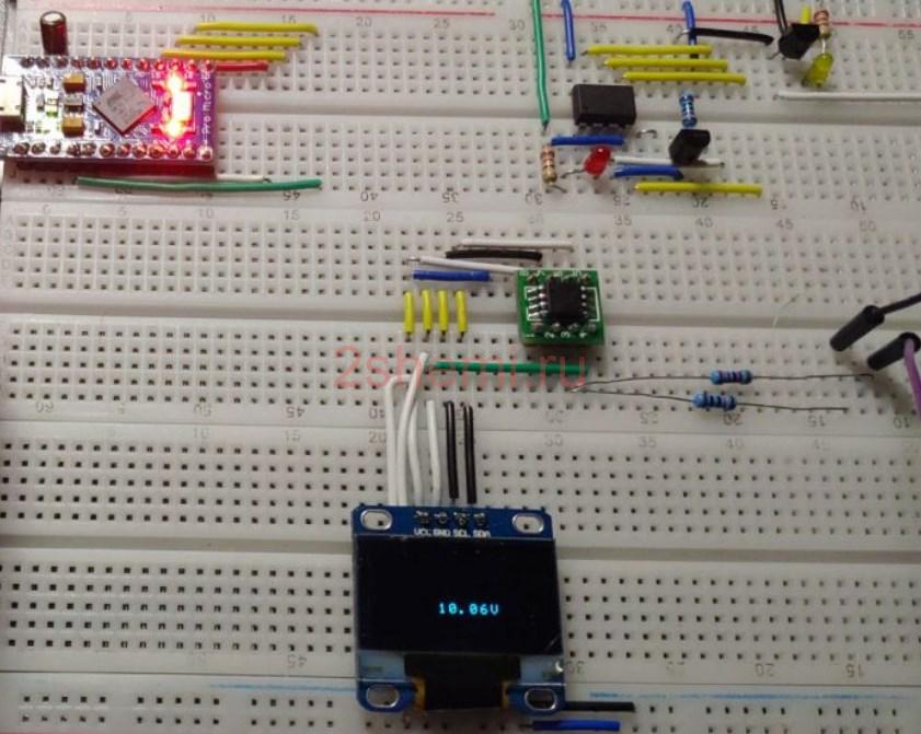 Подключение 128х64 OLED к ATtiny85