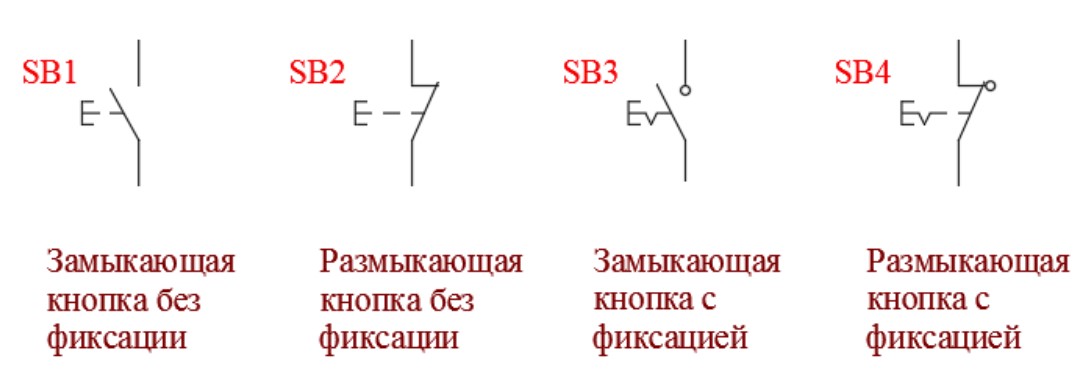 Подключение через кнопку и реле