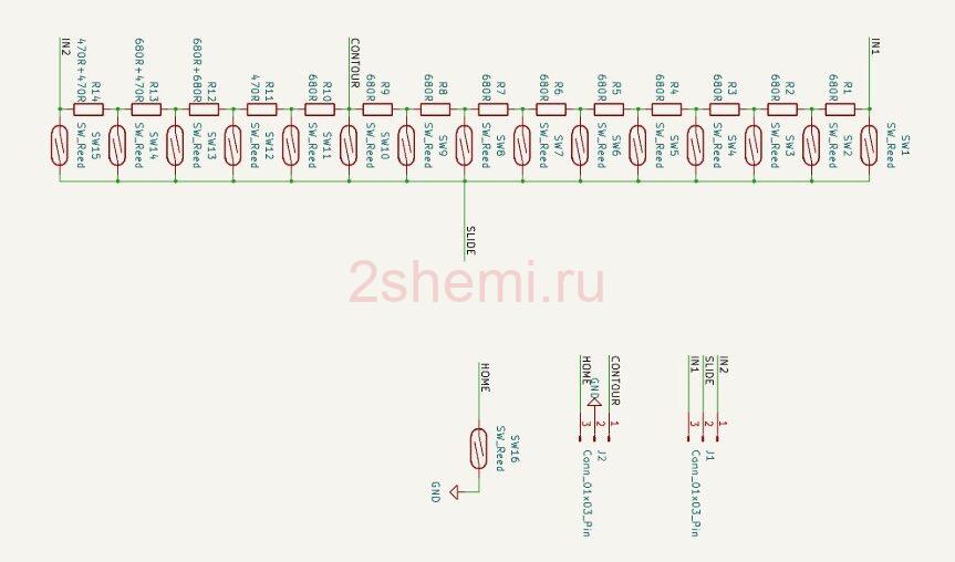 Регулятор громкости на шаговых двигателях
