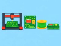 3D-печать в производстве печатных плат 3D-печать в производстве плат иконка