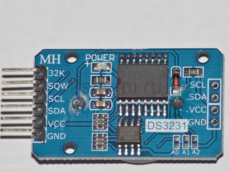 Часы реального времени - модуль для Arduino